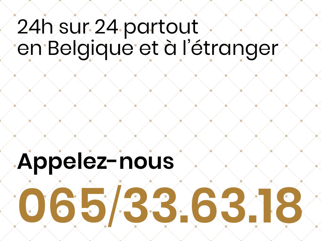 Les Funérailles Borgno, disponibles 24h/24 partout en Belgique, à Mons, Cuesmes, Jurbise, Tertre et Boussu